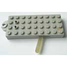 LEGO Grigio chiaro Electric Treno 4.5V Automatic Pole Reverser Mattoncino 4 x 9 con Magnete Supporto