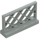 LEGO Light Gray Fence 1 x 4 x 2 Lattice (3185)