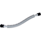 LEGO Light Gray Flexible Hose 1 x 12 with Black Ends