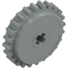 LEGO Vaaleanharmaa Hammaspyörä jossa 24 Hampaat ja Internal Clutch (76019 / 76244)