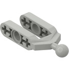 LEGO Light Gray Half Beam Fork with Ball Joint (6572)
