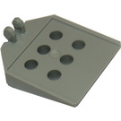 LEGO Light Gray Hinge 1 x 4 x 3.6 with Holes and 2 Fingers (30625)