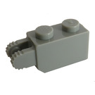 LEGO Light Gray Hinge Brick 1 x 2 Locking with 2 Fingers (Vertical End) (30365 / 54671)