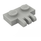 LEGO Light Gray Hinge Plate 1 x 2 with 3 Stubs (2452)