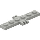 LEGO Gris clair Charnière assiette 1 x 6 avec 2 et 3 Stubs (4507)