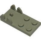 LEGO Light Gray Hinge Plate 2 x 4 - Female (3597)