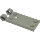 LEGO Light Gray Hinge Plate 2 x 4 Legs (3149)