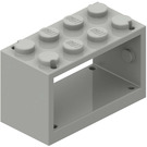 LEGO Lys grå Slange Reel 2 x 4 x 2 Holder (4209)