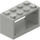 LEGO Light Gray Hose Reel 2 x 4 x 2 Holder (4209)