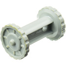 LEGO Lichtgrijs Slang Reel Drum met Wrijving Spokes (30635)