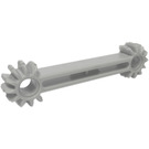 LEGO Light Gray Lever Arm with Nine Double Bevel Gear Teeth at Both Ends (41666)