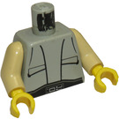 LEGO Light Gray Lobot Torso (973)