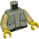 LEGO Ljusgrå Lobot Kropp (973 / 73403)