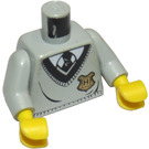 LEGO Gris clair Minifig Torse avec Hogwarts Badge (973 / 73403)
