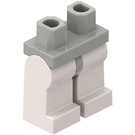 LEGO Gris Clair Minifigurine Les hanches avec Blanc Jambes (73200 / 88584)