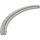 LEGO Light Gray Monorail Track Curved Rail (Quarter Circle) (2672)