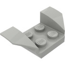 LEGO Grigio chiaro Parafango Piastra 2 x 2 con Flared Ruota Arches (41854)