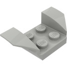 LEGO Light Gray Mudguard Plate 2 x 2 with Flared Wheel Arches (41854)