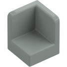 LEGO Light Gray Panel 1 x 1 Corner with Rounded Corners (6231)