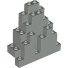 LEGO Lichtgrijs Paneel 3 x 8 x 7 Steen Driehoekig (6083)