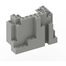 LEGO Lys grå Panel 4 x 10 x 6 Stein Rectangular (6082)