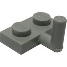 LEGO Light Gray Plate 1 x 2 with Hook (6mm Horizontal Arm) (4623)