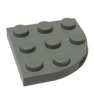 LEGO Gris clair assiette 3 x 3 Rond Coin (30357)