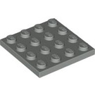 LEGO Hellgrau Platte 4 x 4 (3031)