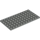 LEGO Light Gray Plate 6 x 12 (3028)