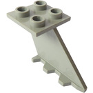 LEGO Light Gray Rudder 2 x 2 x 4 with Plate (3479)