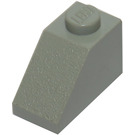 LEGO Light Gray Slope 1 x 2 (45°) without Centre Stud