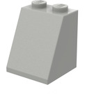LEGO Light Gray Slope 2 x 2 x 2 (65°) with Bottom Tube (3678)