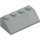 LEGO Light Gray Slope 2 x 4 (45&deg;) (3037)