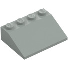 LEGO Gris claro Con pendiente 3 x 4 (25°) (3016 / 3297)