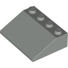 LEGO Light Gray Slope 3 x 4 (25°) (3016 / 3297)
