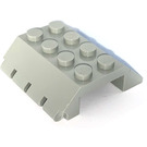 LEGO Light Gray Slope 4 x 4 (45°) Double with Hinge (4857)