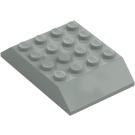 LEGO Grigio chiaro Pendenza 4 x 6 (45°) Doppio (32083)