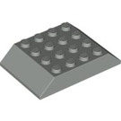 LEGO Lichtgrijs Helling 4 x 6 (45°) Dubbele (32083)