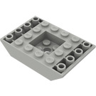 LEGO Light Gray Slope 4 x 6 (45°) Double Inverted (30183)