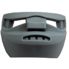 LEGO Light Gray Sports Hockey Mask with Eyeholes and Four Small Teeth
