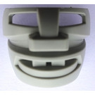 LEGO Light Gray Sports Hockey Mask with Eyeholes and Two Teeth