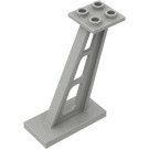LEGO Light Gray Support 2 x 4 x 5 Stanchion Inclined with Thick Supports (4476)