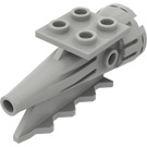 LEGO Hellgrau Schwanz 4 x 2 x 2 mit Rakete (4746)