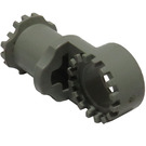 LEGO Light Gray Technic Connector Toggle Joint with Teeth and No Slots