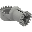 LEGO Light Gray Technic Connector Toggle Joint with Teeth and Slot (4273)