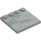 LEGO Light Gray Tile 4 x 4 with Studs on Edge (6179)