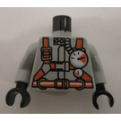 LEGO Light Gray Torso with Harness and Regulator (973)