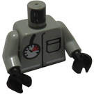 LEGO Gris clair Town Airport Fireman Torse (973)