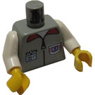 LEGO Gris Clair Town Rescue Garde Côtière Torse (973 / 73403)