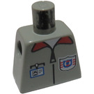LEGO Light Gray Town Rescue Coast Guard Torso without Arms (973)